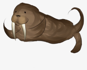 Drawn Walrus Transparent - Walrus With No Background