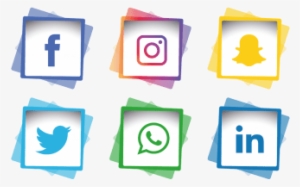 Social Media Icons Png Vectors Psd And Clipart For - Facebook Instagram Whatsapp Png