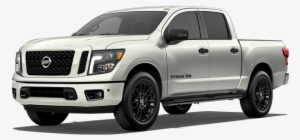 2018 Nissan Titan Midnight Edition In Glacier White - Nissan Titan