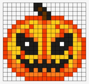 Calabaza Malosila Perler Bead Pattern / Bead Sprite - Calabaza Sprite