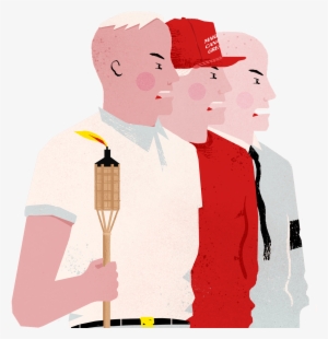 "when Hate Goes Mainstream" Ad - Illustration