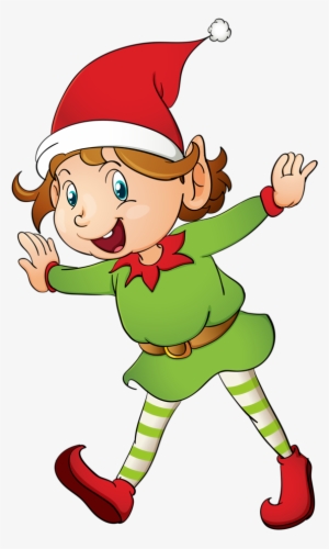 Elves Clipart Country - Duende Navideño