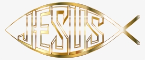 Ichthys Christianity Computer Icons Christian Cross - Jesus Fish No Background