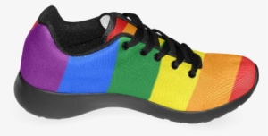 Gay Pride Rainbow Flag Stripes Women's Running Shoes - Sneakers