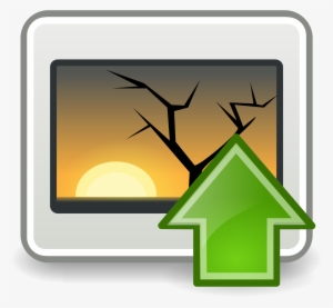 Open - Upload Image Icon Png