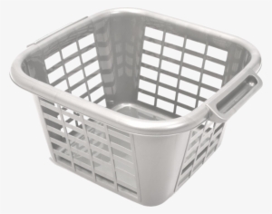 Share This Image - Addis Square Laundry Basket Metallic
