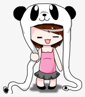 Chibi Panda Hat - Girl With A Panda Hat