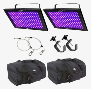 Chauvet Dj Led Shadow Blacklight Panel Wash Light Duo - Chauvet Dj Led-shadow Black Light Led Uv Wash
