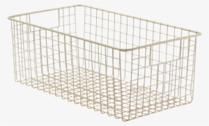 Tall Satin Classico 9 X 16 Wire Basket - Basket
