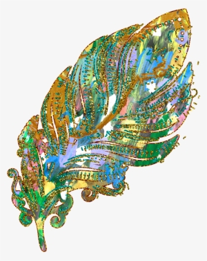 Feathers Clip Art Peacock Scrapbooking Cards Planner - Clip Art