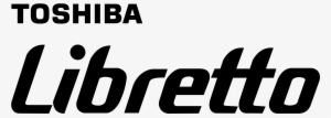 Toshiba Libretto Logo Png Transparent - Toshiba