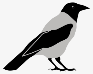 Crown Clip Art Black And White - Crow Clipart