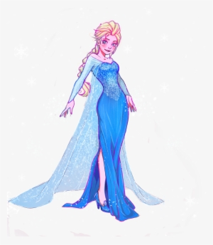 Frozen Images Elsa Hd Wallpaper And Background Photos - Elsa De Perfil En Caricatura Completa
