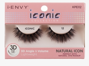 Kiss Lashes Png Jpg Stock - Iconic Lashes 12