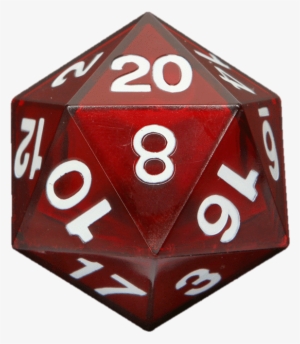 D20 Png-0 - D20 Critical Hit Die