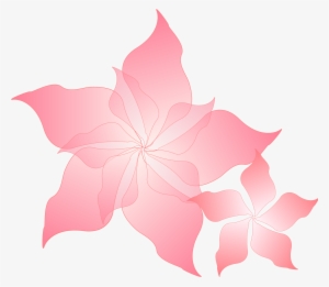Pink Flower Vector Library - Pink Flower Design Png