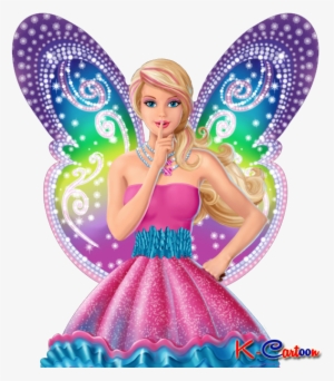 Gambar Barbie Bersayap Vector - Barbie A Fairy Secret Png