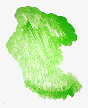 Watercolor Green Splash Png - Grass Watercolour Png