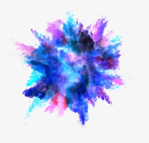 Color Splash Effect Png - Explosion Png