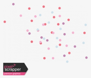 Pink Confetti Png Clip Royalty Free Download - Pink And Blue Confetti Png