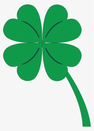 207 Free Clipart Of A St Paddys Day 4 Leaf Clover Shamrock - Clipart Shamrock 4 Leaf
