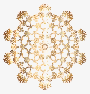 This Free Icons Png Design Of Gold Vintage Floral Design