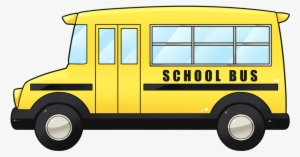 Clipart Bus Schol - School Bus Clipart Png - 1000x554 PNG Download - PNGkit