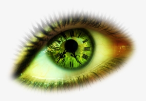 Eye-030 - Clock Inside An Eye