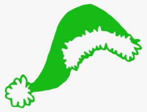 Elf Clipart Green Santa Hat - Green Christmas Hat Png