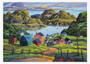 A Lake In Charlevoix - Ravensburger Canadian Mountains Puzzle - 1000 Pieces