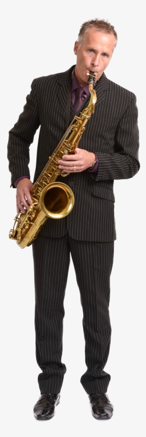 Banner - Saxophonist Png