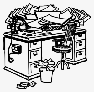 This Free Icons Png Design Of Messy Desk