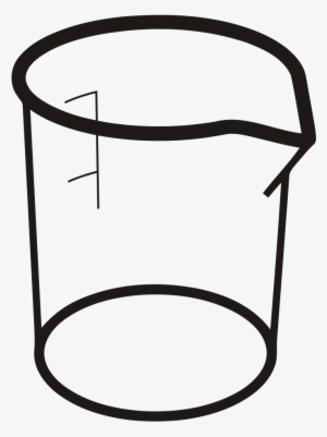 File - Beaker - Svg - Dibujo De Vaso De Precipitado