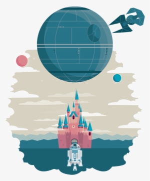 Graphic Free Library Disney And The Death By Millijane - Limited Edition Wall Art