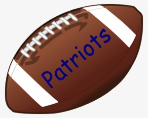 New England Patriots Clipart Patriots Football - Patriots Football Clip Art