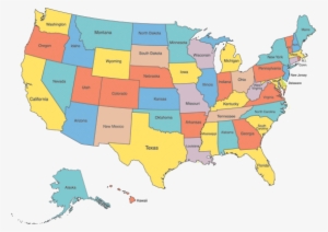 Usa Map Detailed Eps - Study For A Map Test
