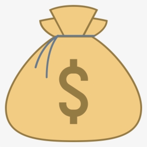 Jpg Royalty Free Library Money Bag Cones Download Gratuito - Money Bag Clipart Png