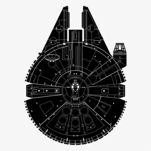 Jpg Freeuse Stock Halc N Milenario Pinterest Star Starwars - Dibujo Halcon Milenario Star Wars