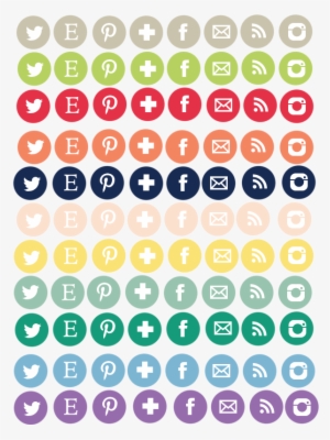 Free Social Media Icon Sets - Social Media Icons Colorful