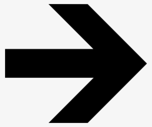Bold Right Transparent Stickpng - Right Arrow