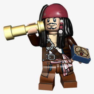 Lego Jack Blackpearlcaptain - Lego Pirates Of The Caribbean