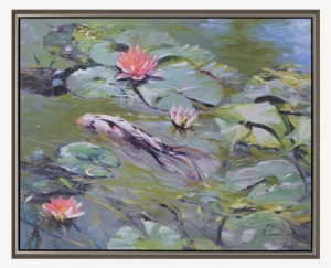 Koi And Lilies
