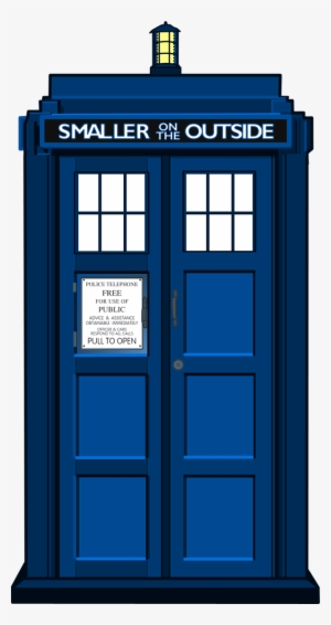 Smallerontheoutside - Doctor Who Tardis Png