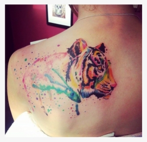 Explore Tiger Tattoo Design, Tattoo Designs And More - Tiger Side Profile Tattoo