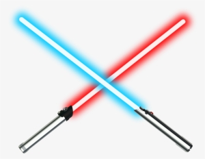File - Dueling Lightsabers - Svg - Star Wars Lightsaber Png