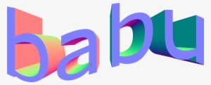 Babu Logo Vaporwave - Vaporwave Png