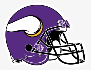 Football Clipart Nfl - Nfl Vikings Helmet Logo