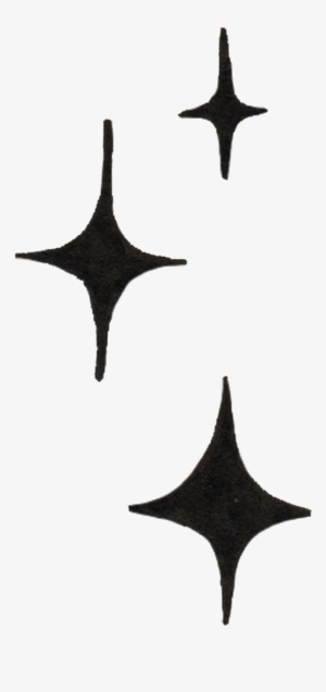 This Graphics Is Black Stars Transparent Decorative - Portable Network Graphics
