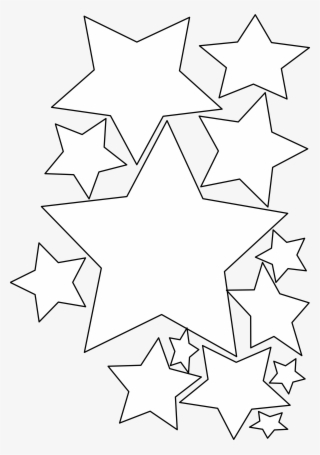 Star Clip Art Black And White - Clip Art