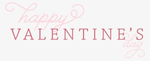 Happy Valentine's Day - Calligraphy